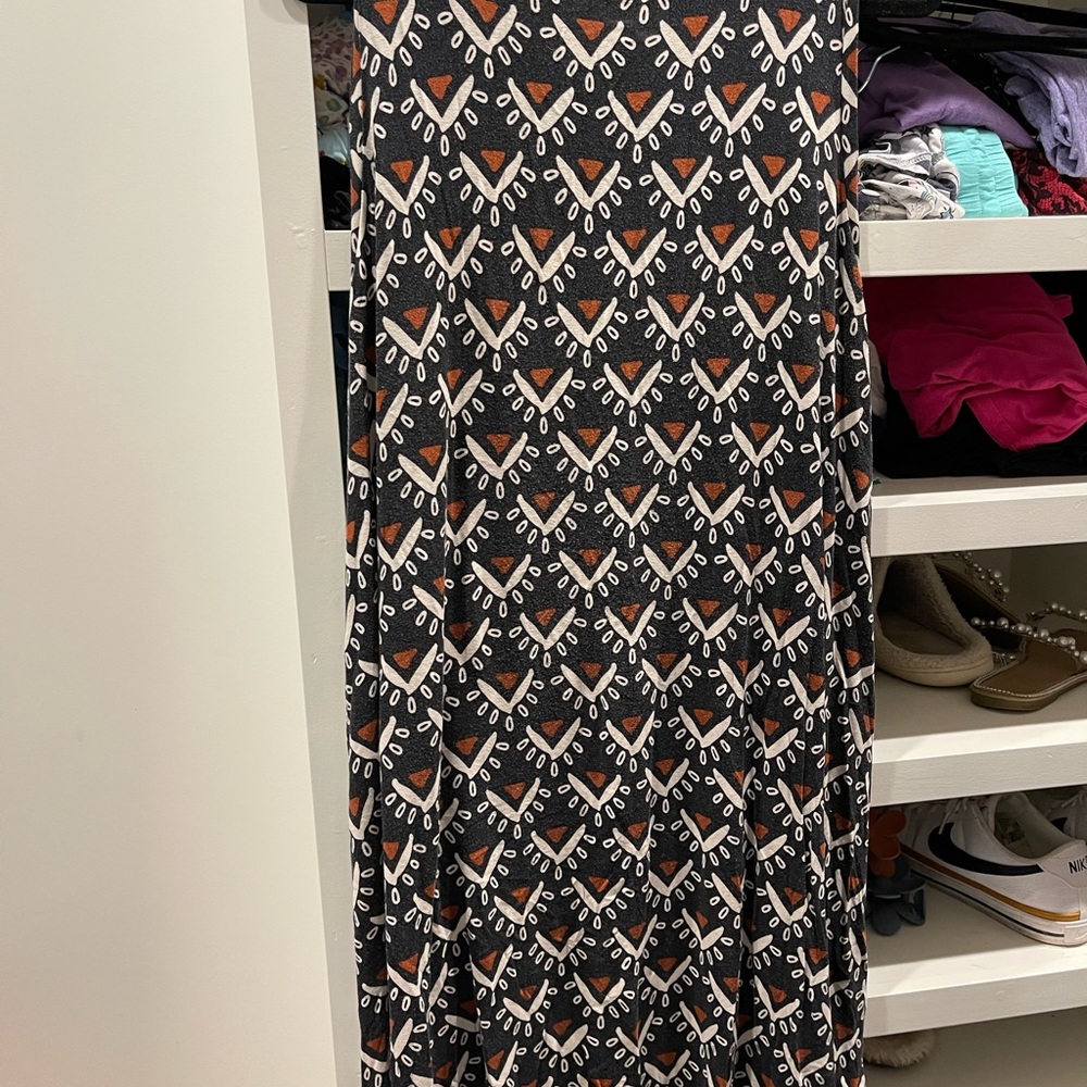 LOFT Black and White Dress